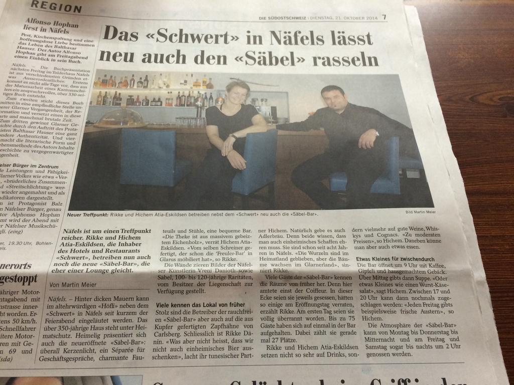 Hotel Schwert Nafels Exterior photo
